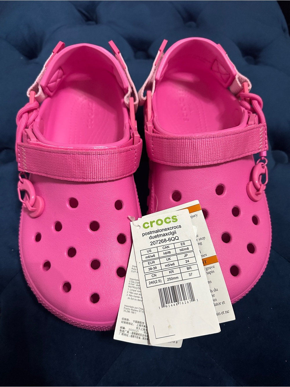 Post Malone Crocs- Pink BNWT